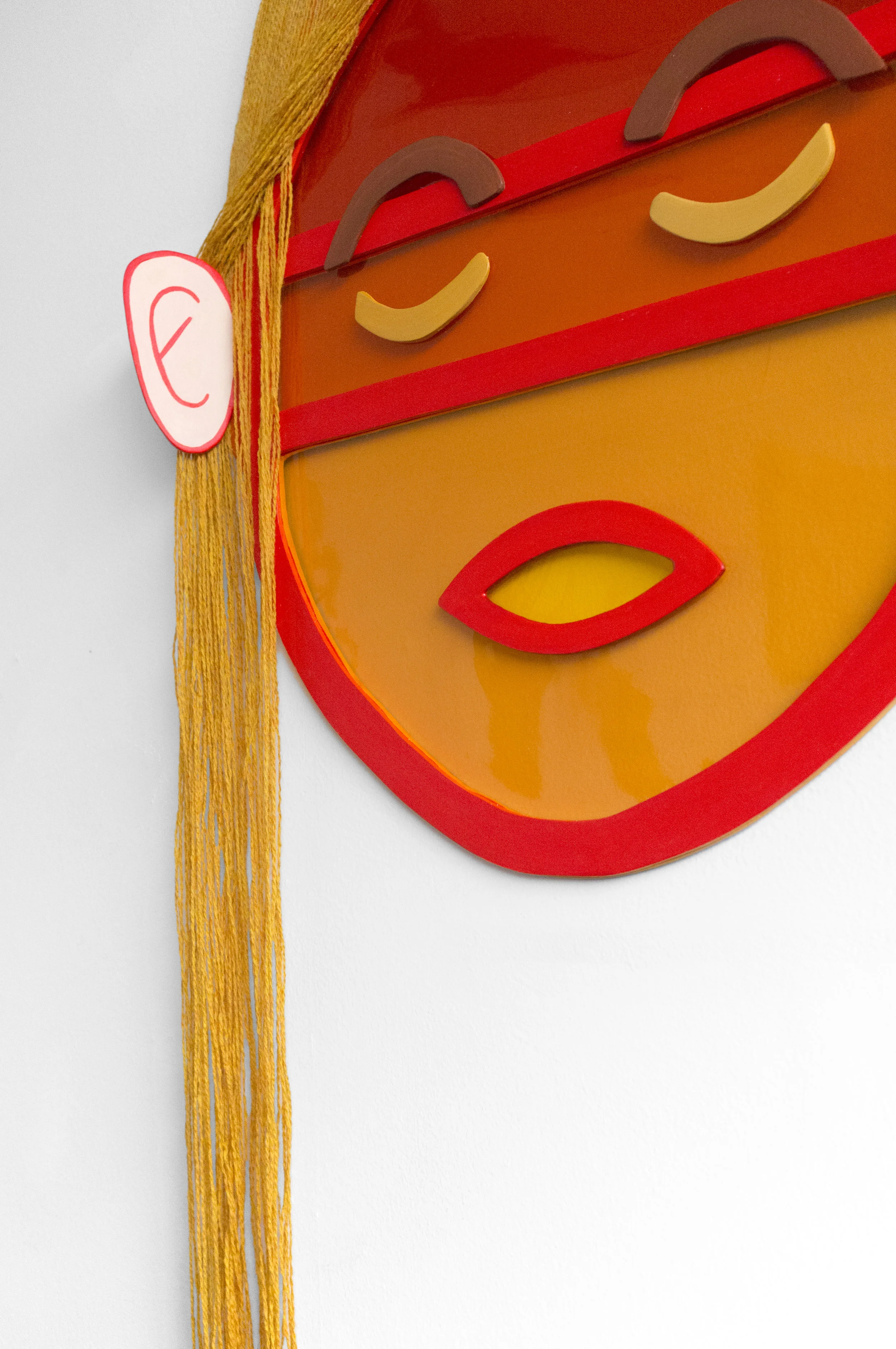 Golden Hour (detail) 2018 arn, acrylic on panel, transparent gels