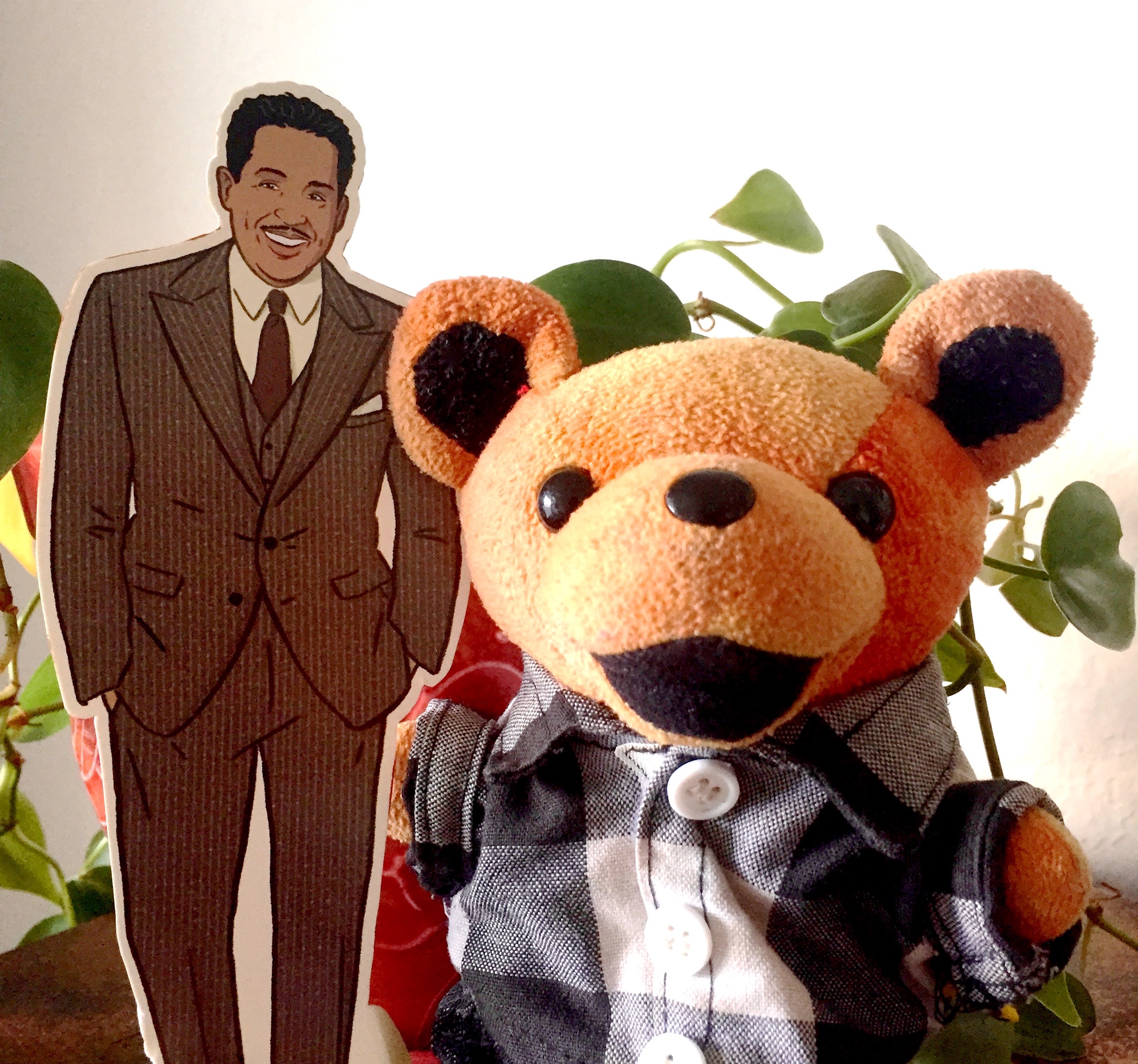 L. B. with Langston Hughs(:3