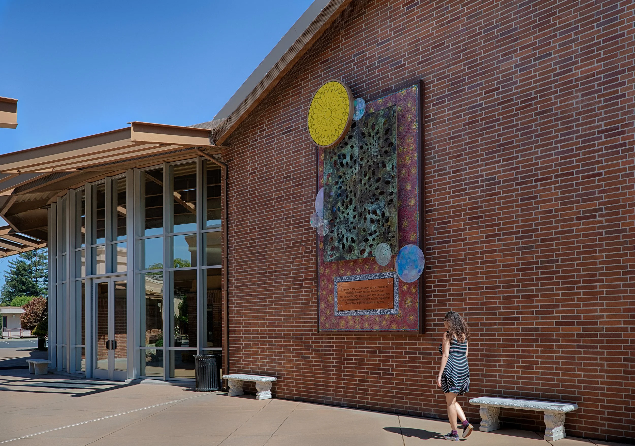 ILLUMINATED MANUSCRIPT - SOLAR MOSAIC