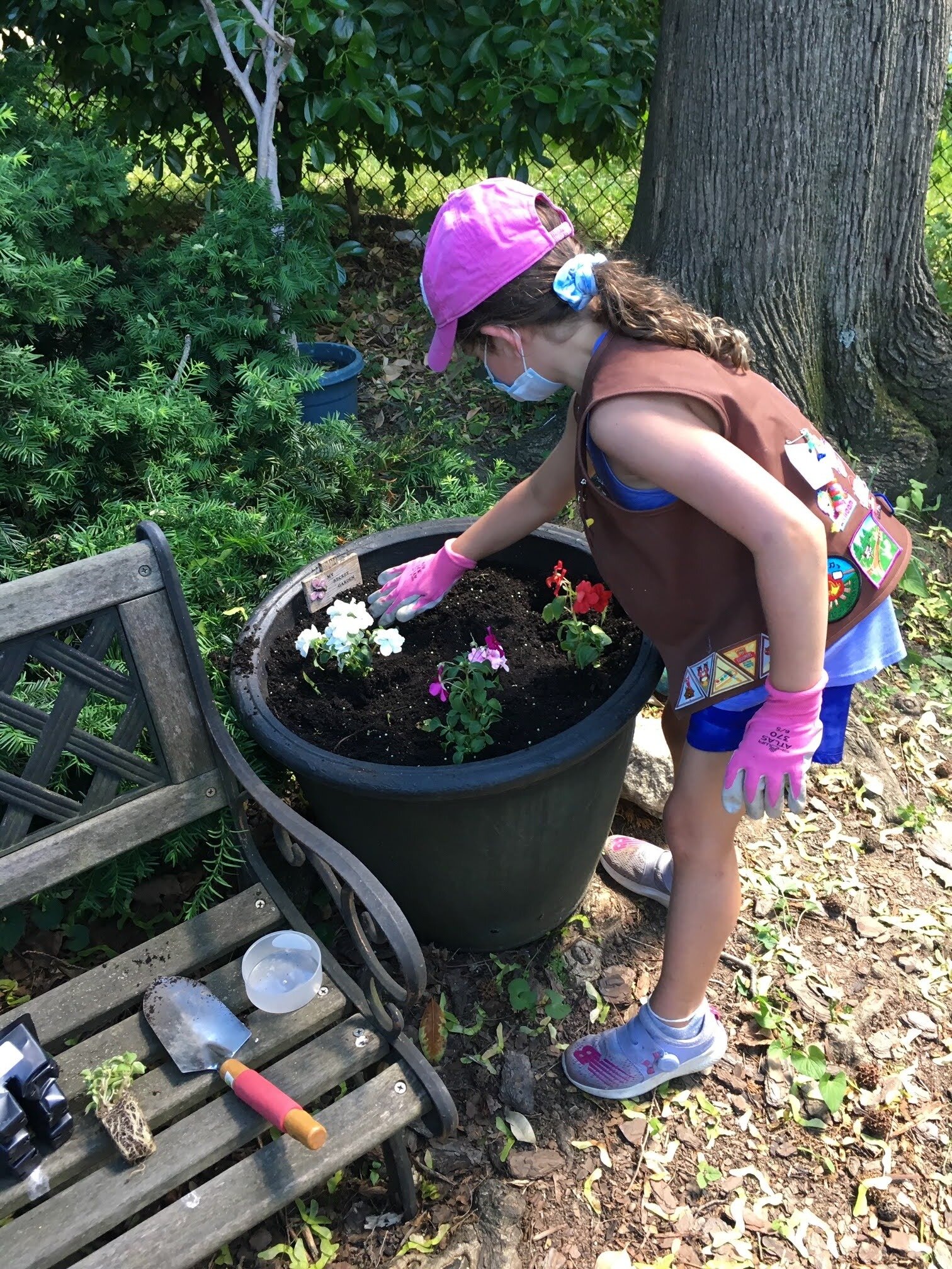 Secret Garden at Old Greenwich School