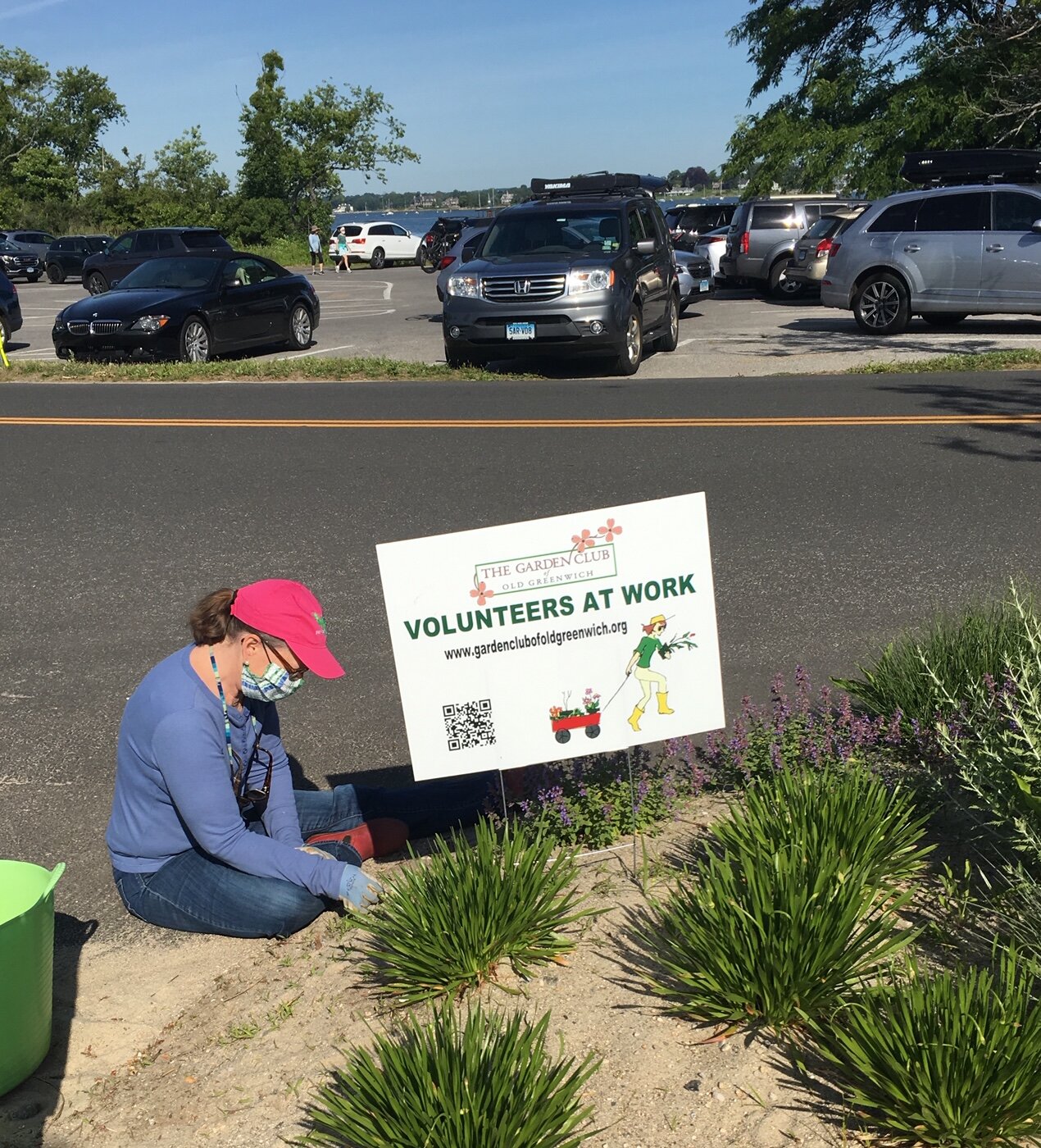  We weed May to September every Wednesday at 8 am.    