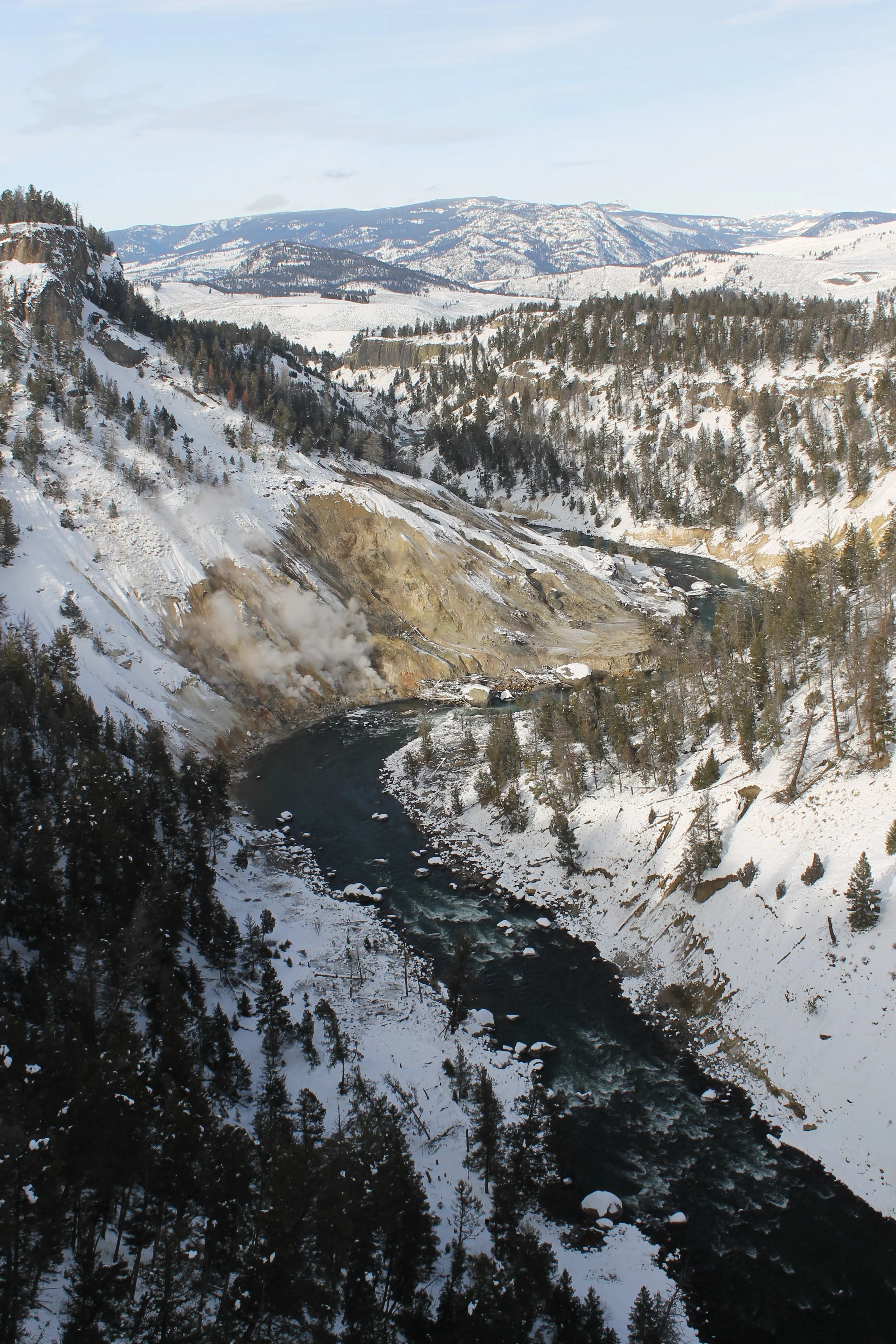 Calcite Springs - Yellowstone National Park, Wyoming