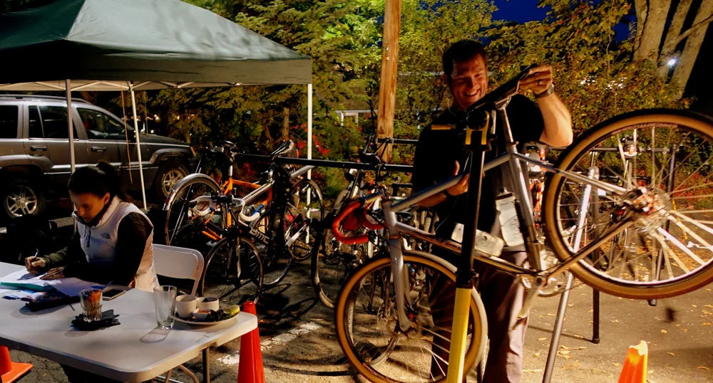 Check-in, tune-up, go eat!