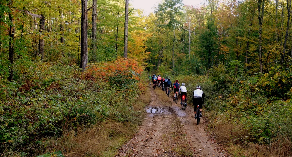 Some scenic double track