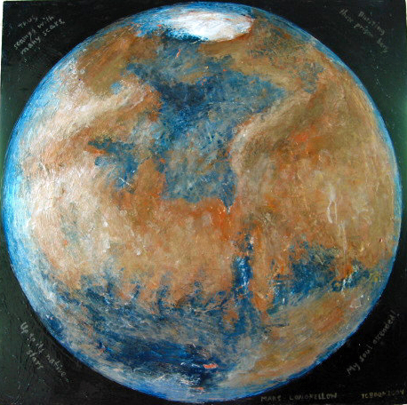 Venus, 2004, 24 x 24, acrylic on wood panel, $1500