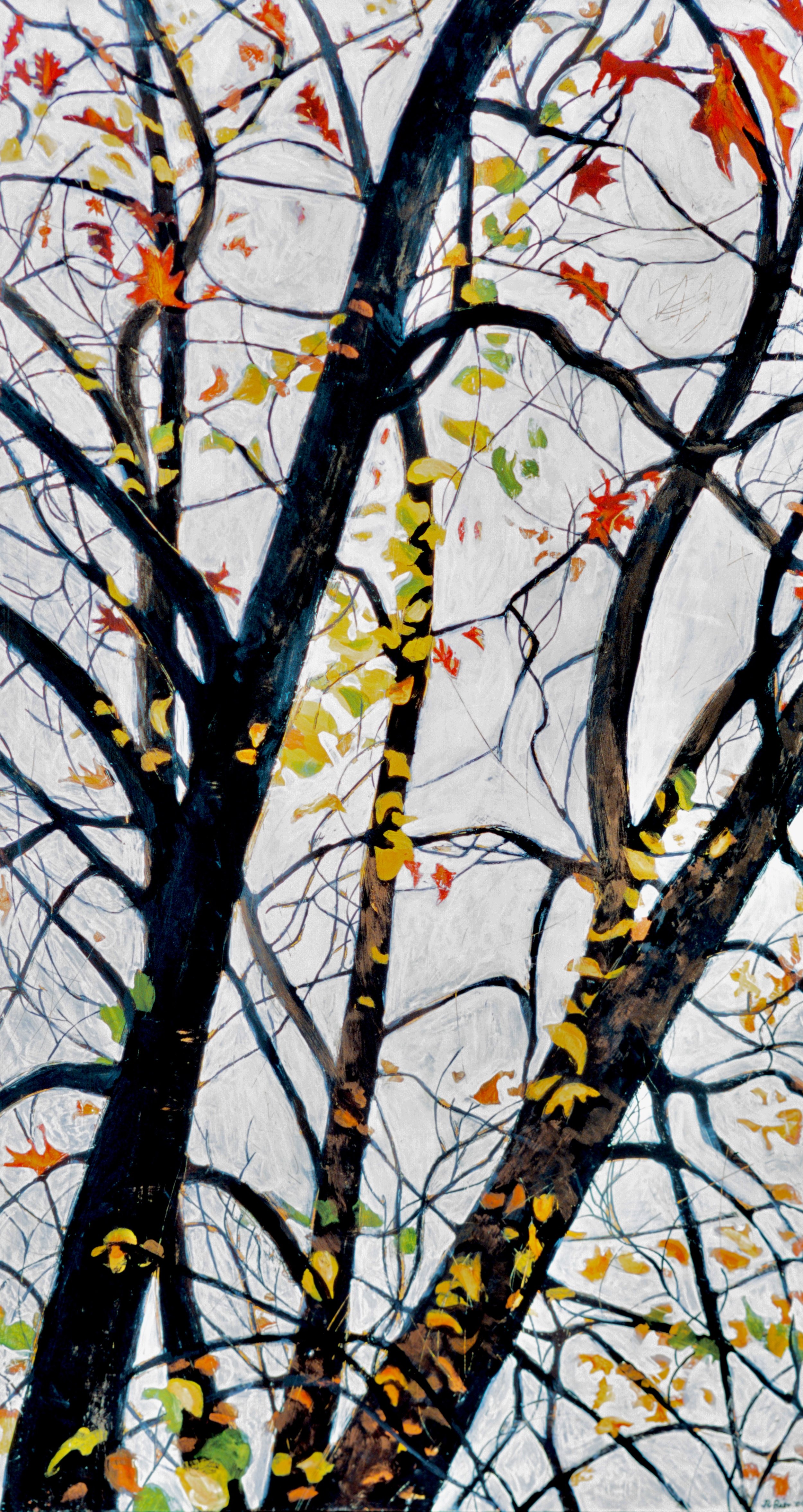 Carlisle Canopy, MA, 2000, 43 ¾, 23 ¾, acrylic on wood panel, $2000