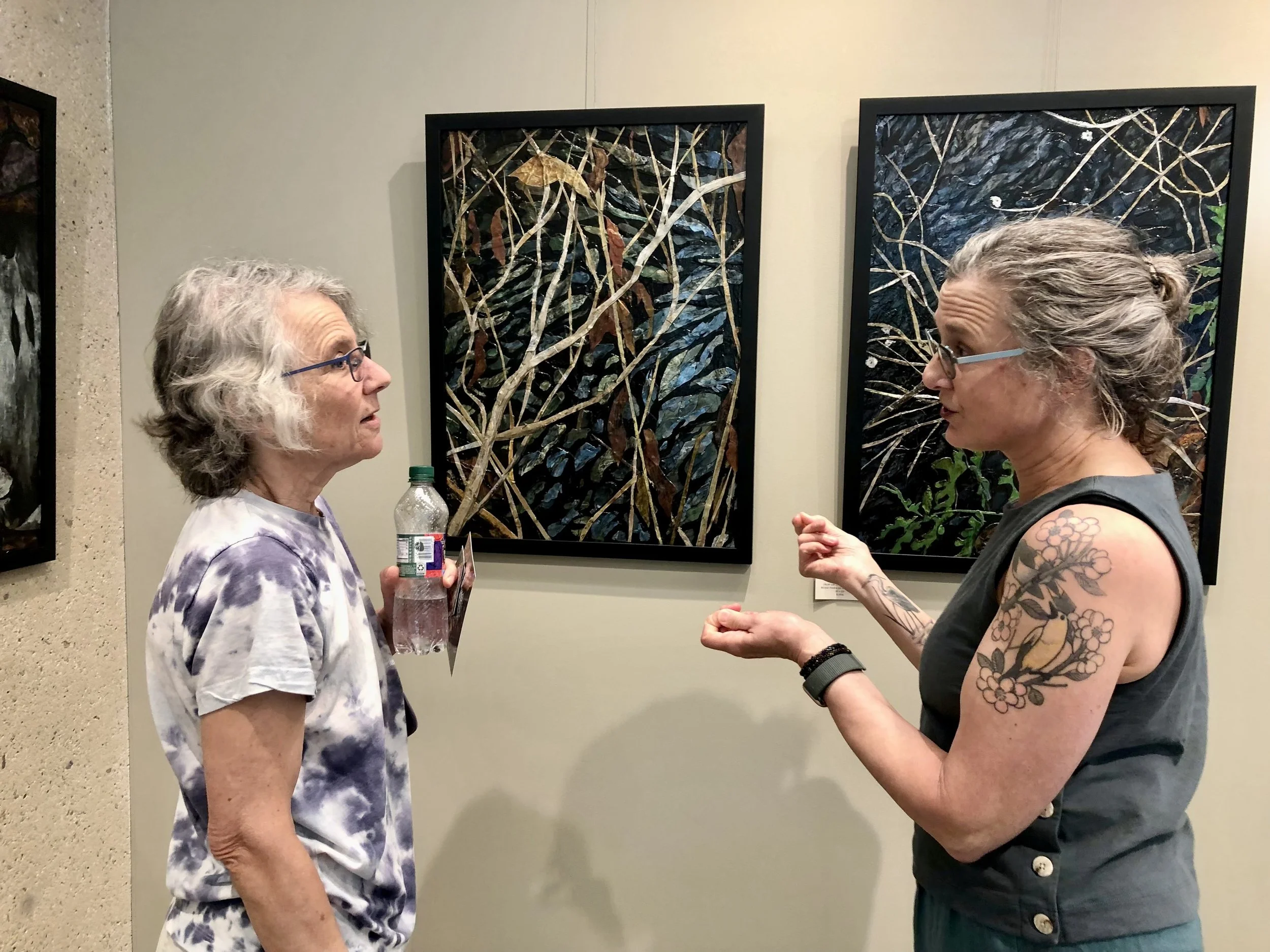 Solo show Summer 2025: Every Luminous Inch: Mixed-Media Paintings of Unsung Landscapes, Gutman Gallery, Harvard Grad Sch of Education