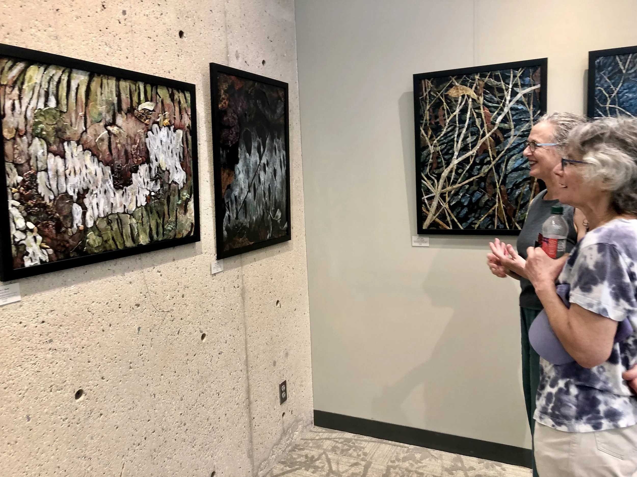 Solo show Summer 2025: Every Luminous Inch: Mixed-Media Paintings of Unsung Landscapes, Gutman Gallery, Harvard Grad Sch of Education