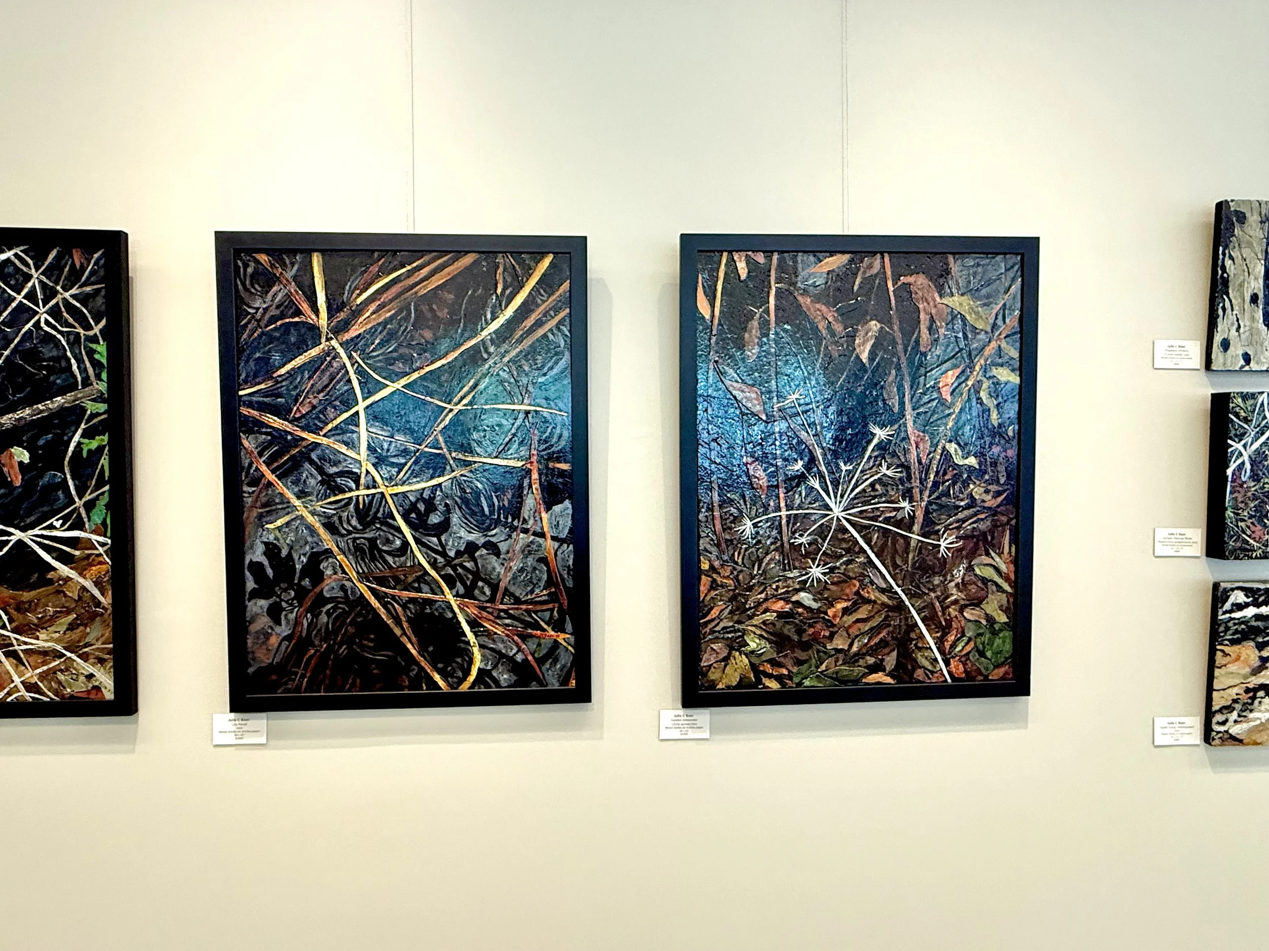 Solo show Summer 2025: Every Luminous Inch: Mixed-Media Paintings of Unsung Landscapes, Gutman Gallery, Harvard Grad Sch of Education