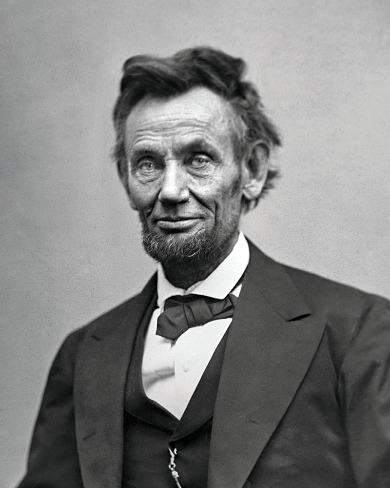  Lincoln in 1865, a couple months before his assassination. 