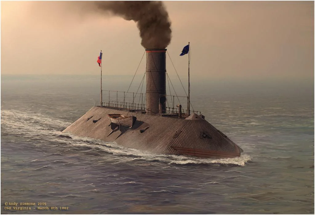 "A Sunken House with Nothing but the Roof Above the Tide:" Rebuilding the CSS Virginia