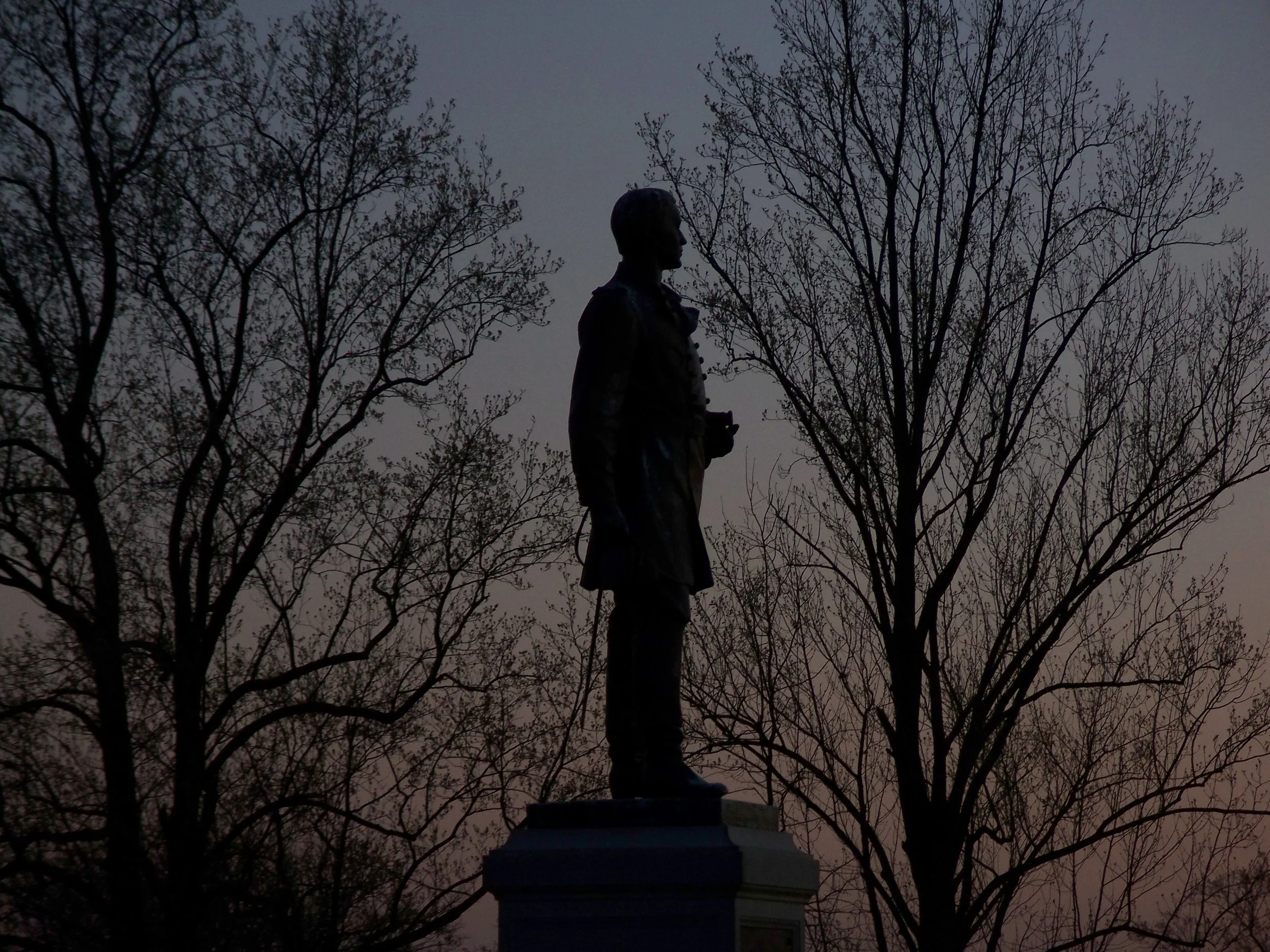 Twilight over Barlow's Knoll