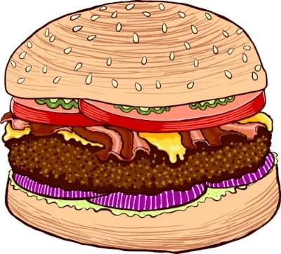 Las hamburguesas también son sándwiches y todas las personas con alma aman a las hamburguesas.