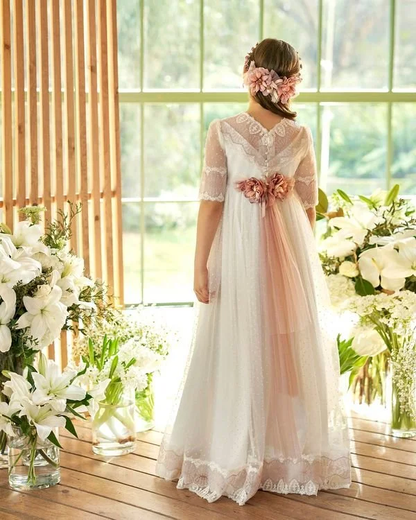 Rosa Clara Communion R621 Forever After Bridal Dresses Uniforms in Laredo TX
