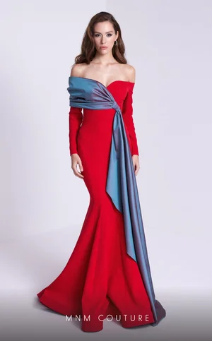 blue bridesmaid dress with sleeves Wedtrend Women Sky Blue Wedding Guest Dress A Line Chiffon Pleated Ruffle Sleeves  Bridesmaid Dress with Slit – WEDTREND main image 0