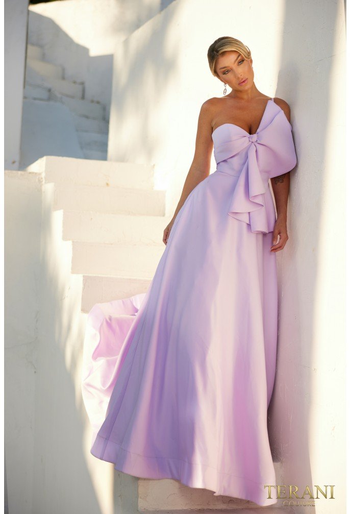 long light pink dresses La Femme Long Plus-size Prom Dress with Side Pockets Blush / 24W