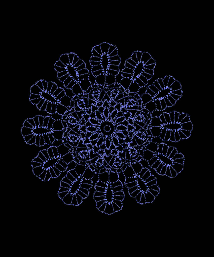 "Deliverance, Deliver Us," Digital C-print, 24" x24"