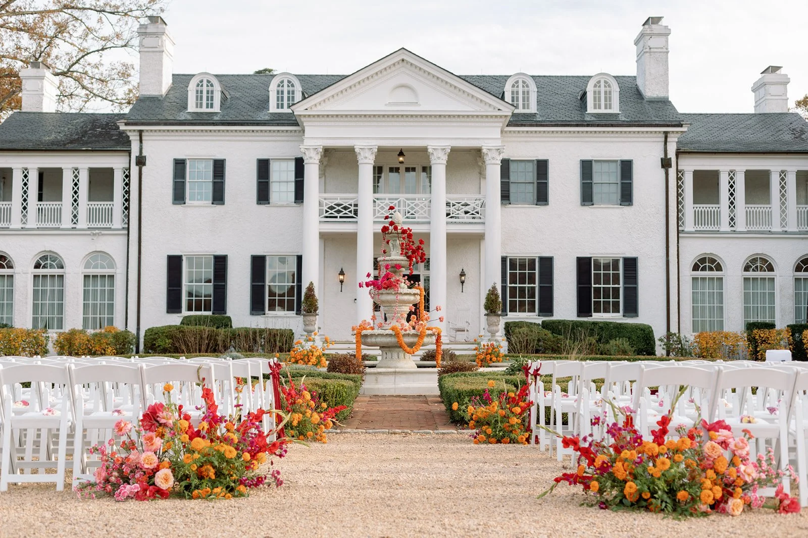 Colorful Indian Fusion Wedding at Keswick Vineyards in Charlottesville, VA