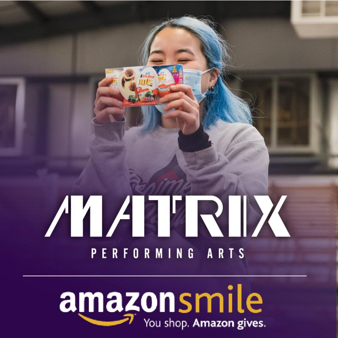 🛍 Last minute holiday shopping can 
be scary, but why not help support Matrix while you&rsquo;re 
finishing up?! 🛍

Here's how!
1. Buy your favorite person some Matrix merch!! 
- 🔗 in bio
2. Shop on Amazon Smile!
- Go to --&gt; smile.amazon.com 
-