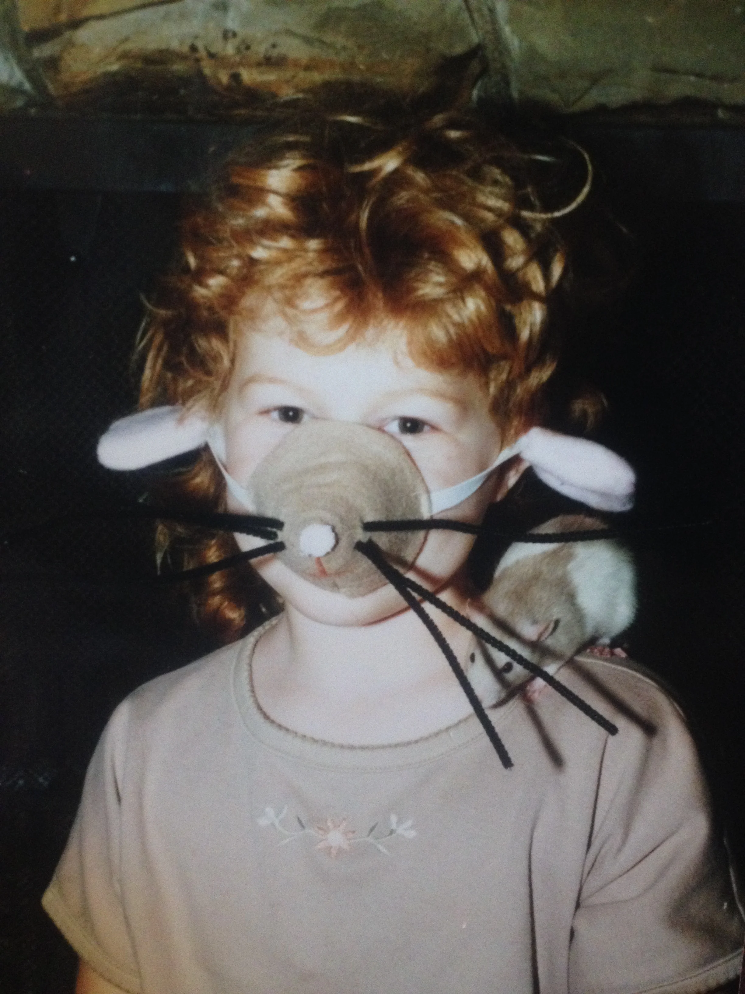 I never got a store bought costume