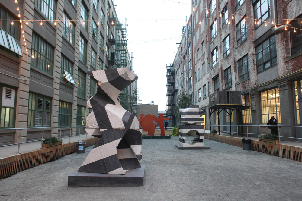 Installation view of “Come Together: Surviving Sandy, Year 1” at Industry City, Brooklyn NY. October 20 – December 15, 2013. Photos: Paul Porter and Alexander Porter. Courtesy of Billy Farrell Agency/artplusmagazine)