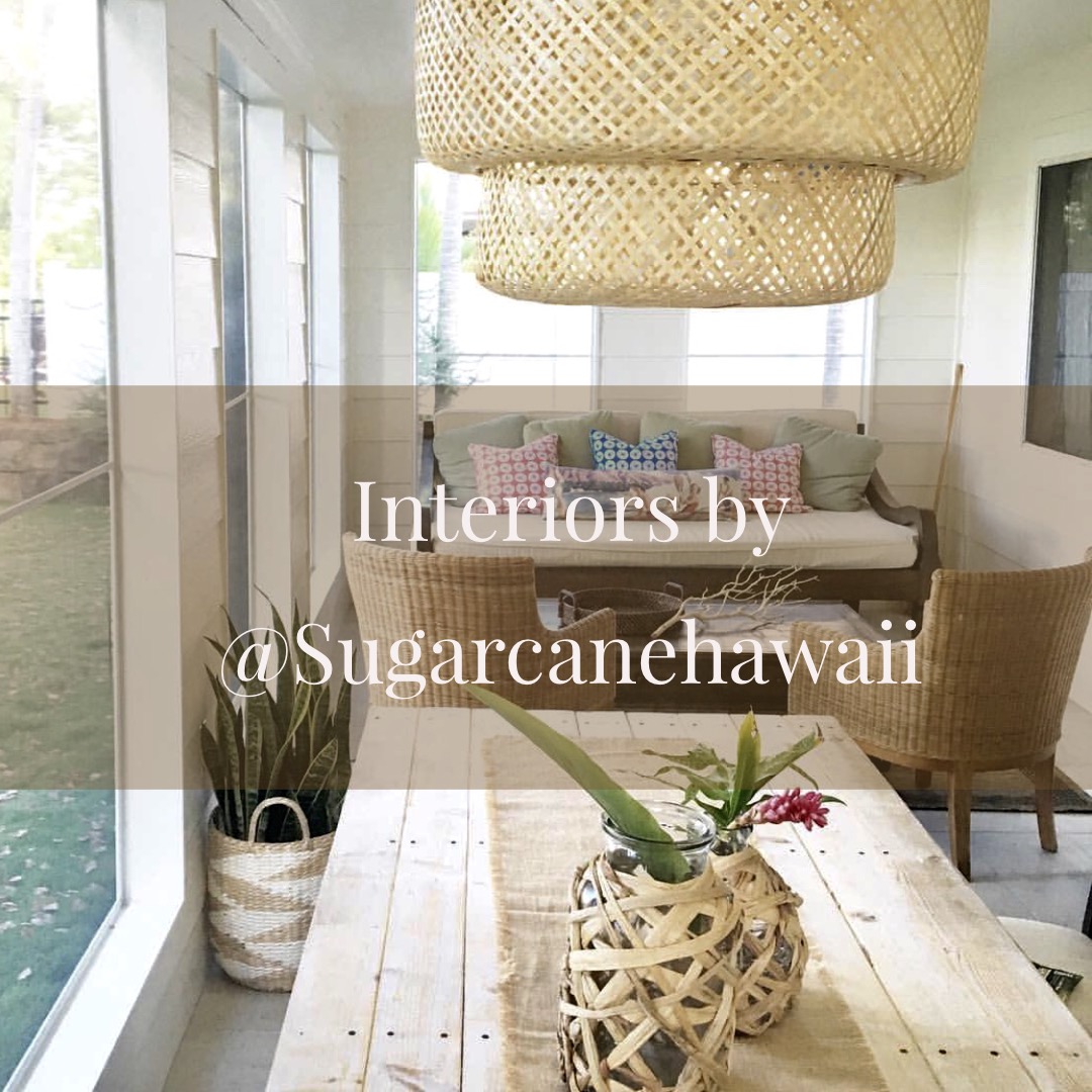 This is the image of the work Jill did for a client’s home on the South Shore of Oahu that I motivated me to follow my dreams! 