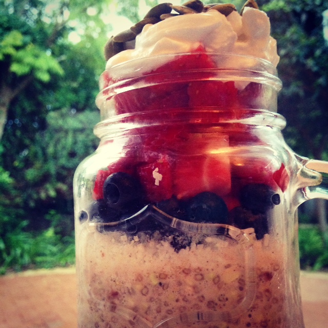 Fast Overnight Buckwheat Breakfast!