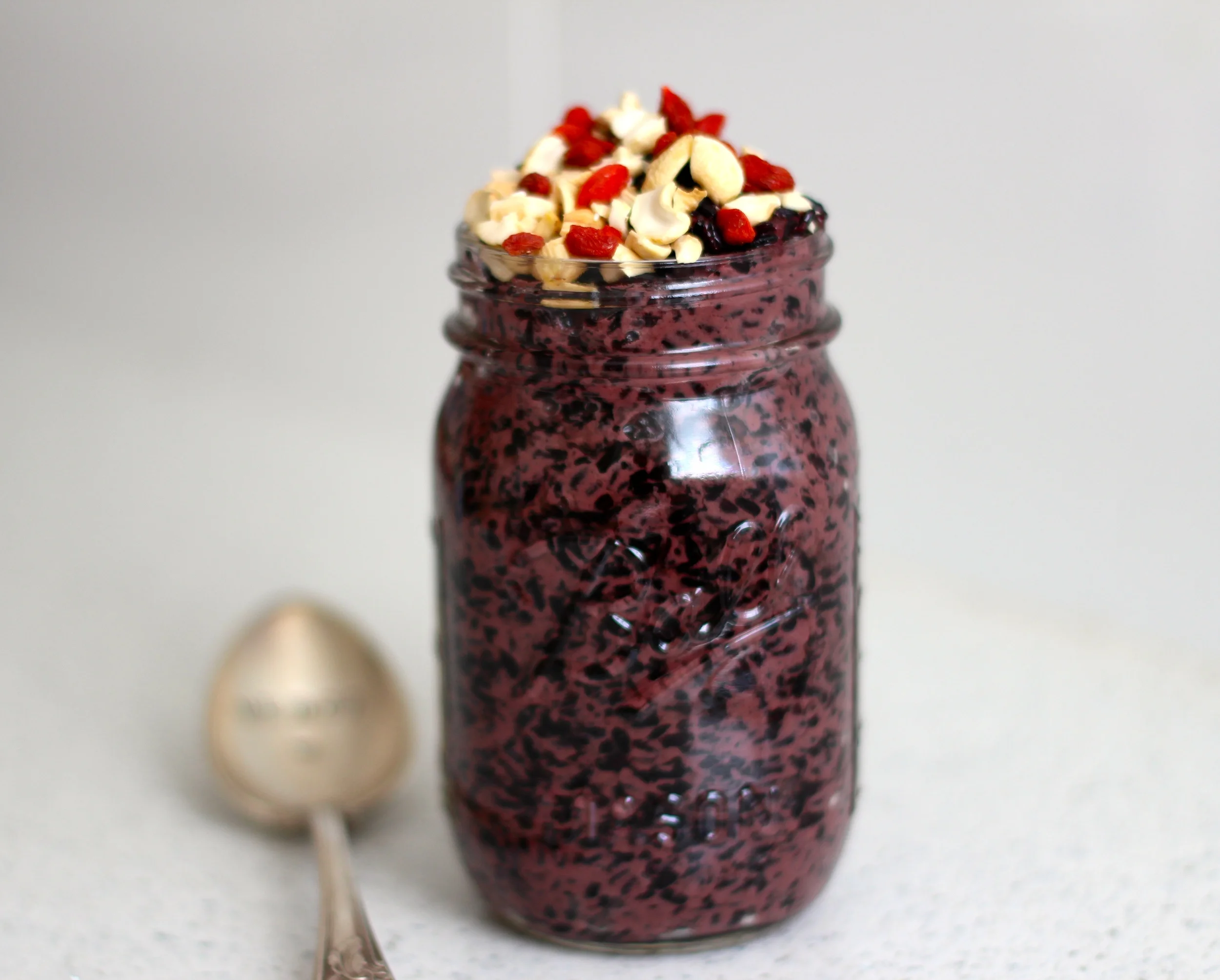Black Rice and Coconut Pudding