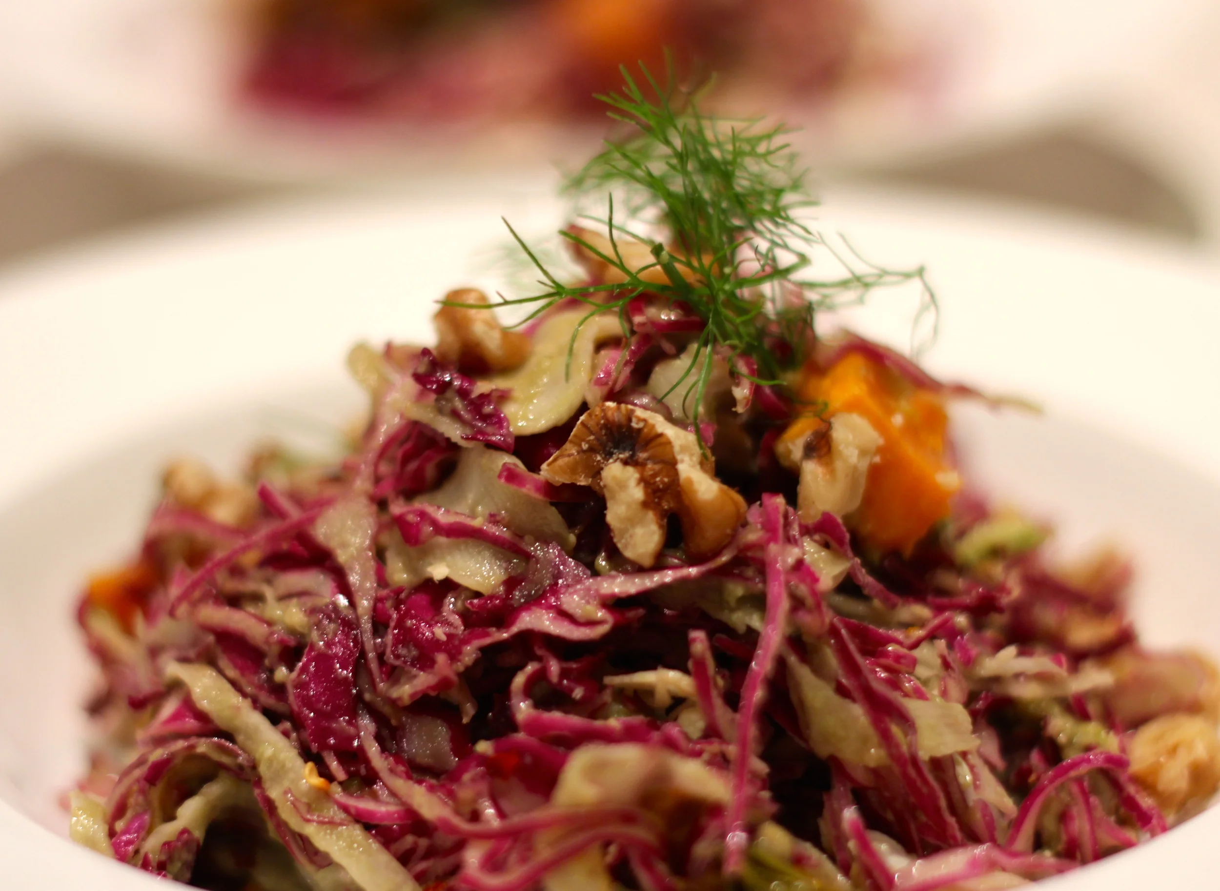 Creamy Chicken Slaw Salad