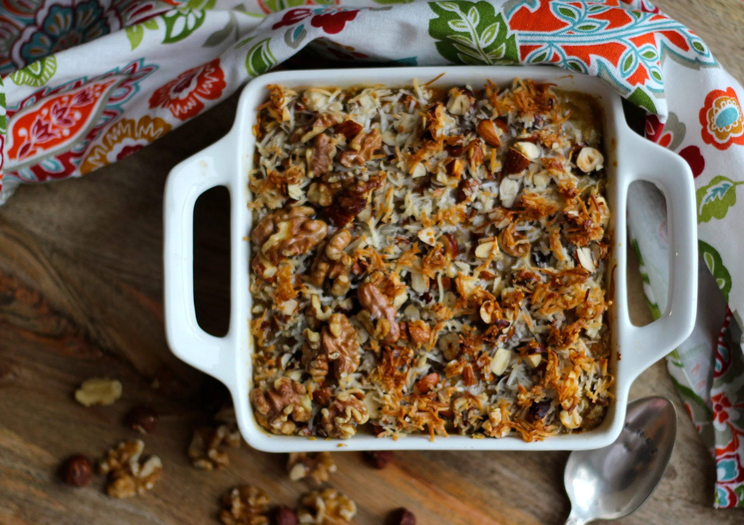 Baked Breakfast Oats...Carrot Cake Style