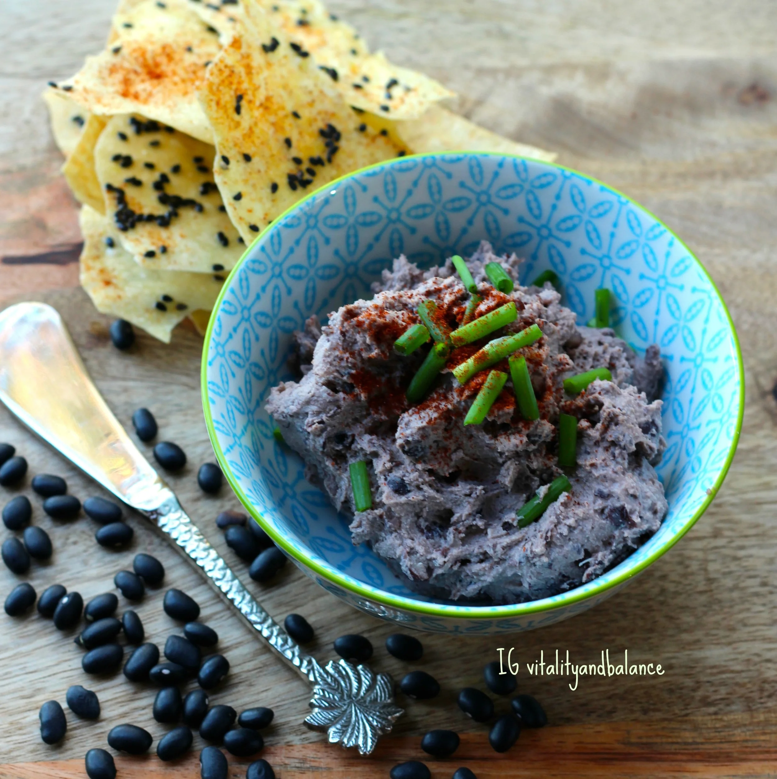 Black Bean & Tahini Dip