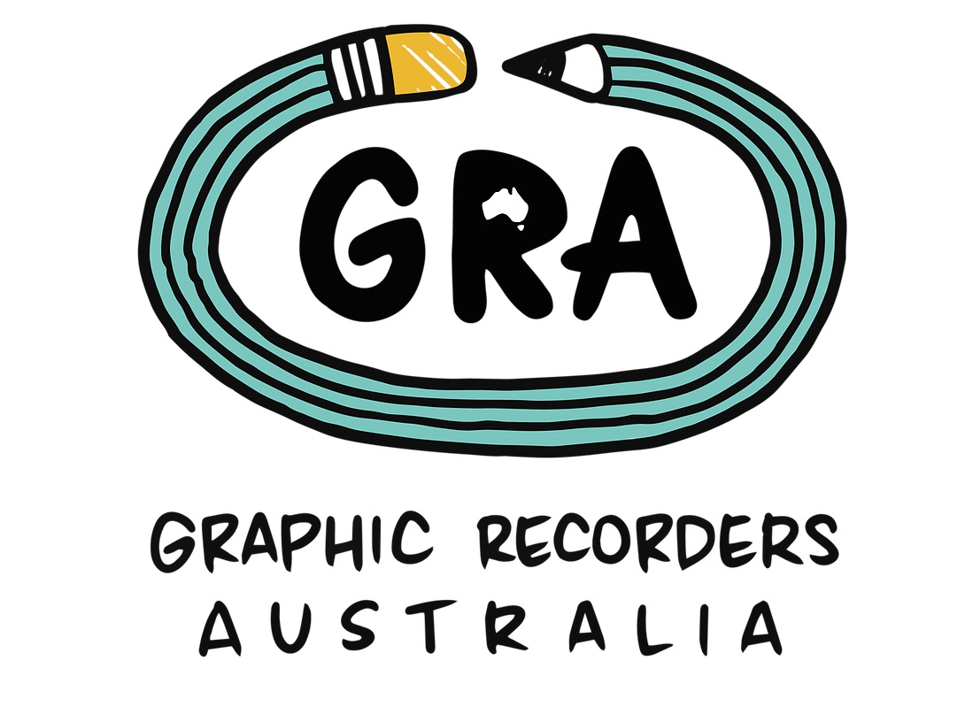 Sarah is a Committee Member of GRA. Graphic Recorders Australia is a not-for-profit professional membership association, initiated to support the growth and quality of the Graphic Recording community in Australia. And to ensure the ongoing high standard of quality in our industry, for practitioners and our clients.