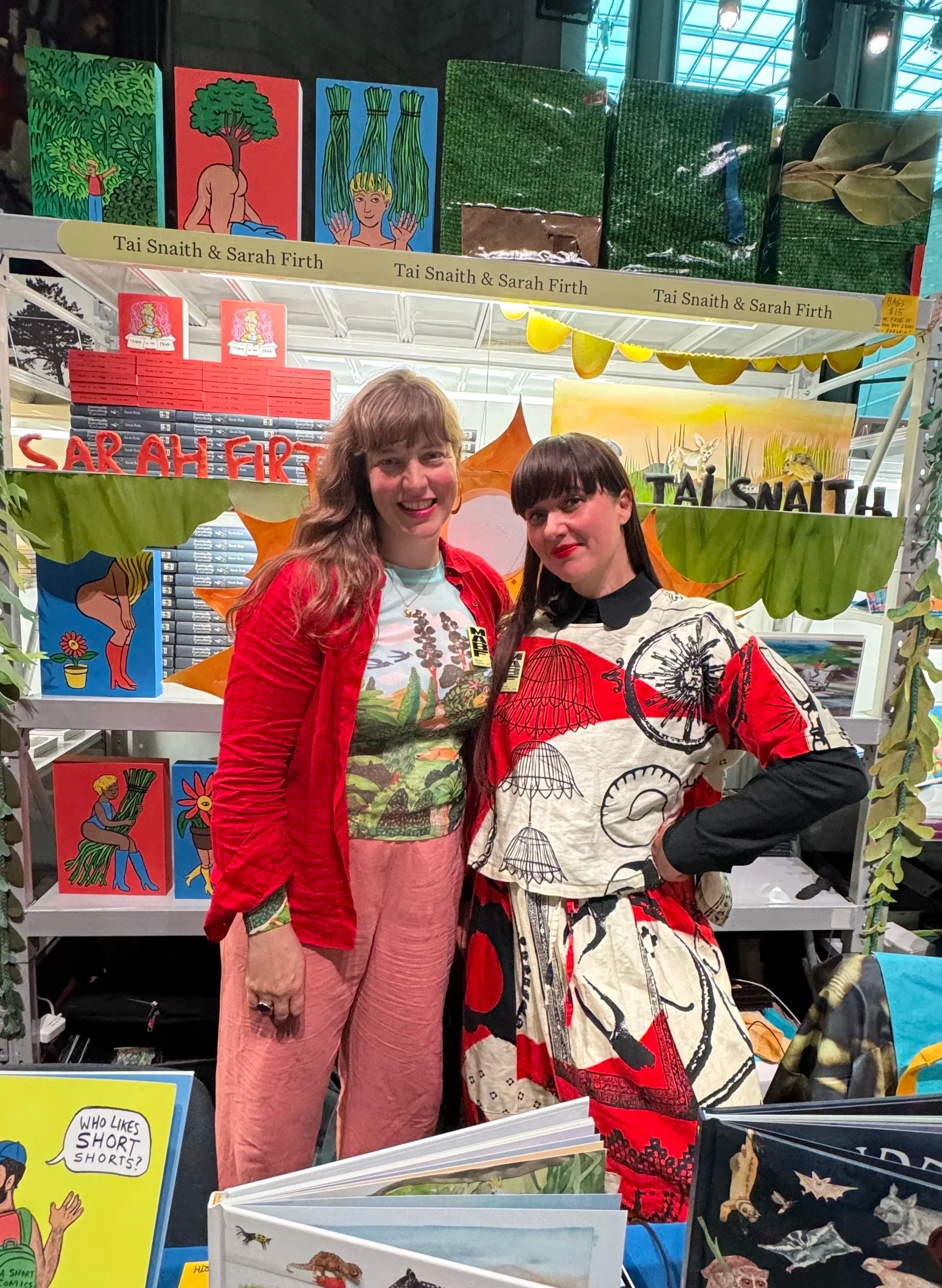 Sarah Firth Tai Snaith artist author NGV National Gallery of Victoria Melbourne Design Week Art Book Fair