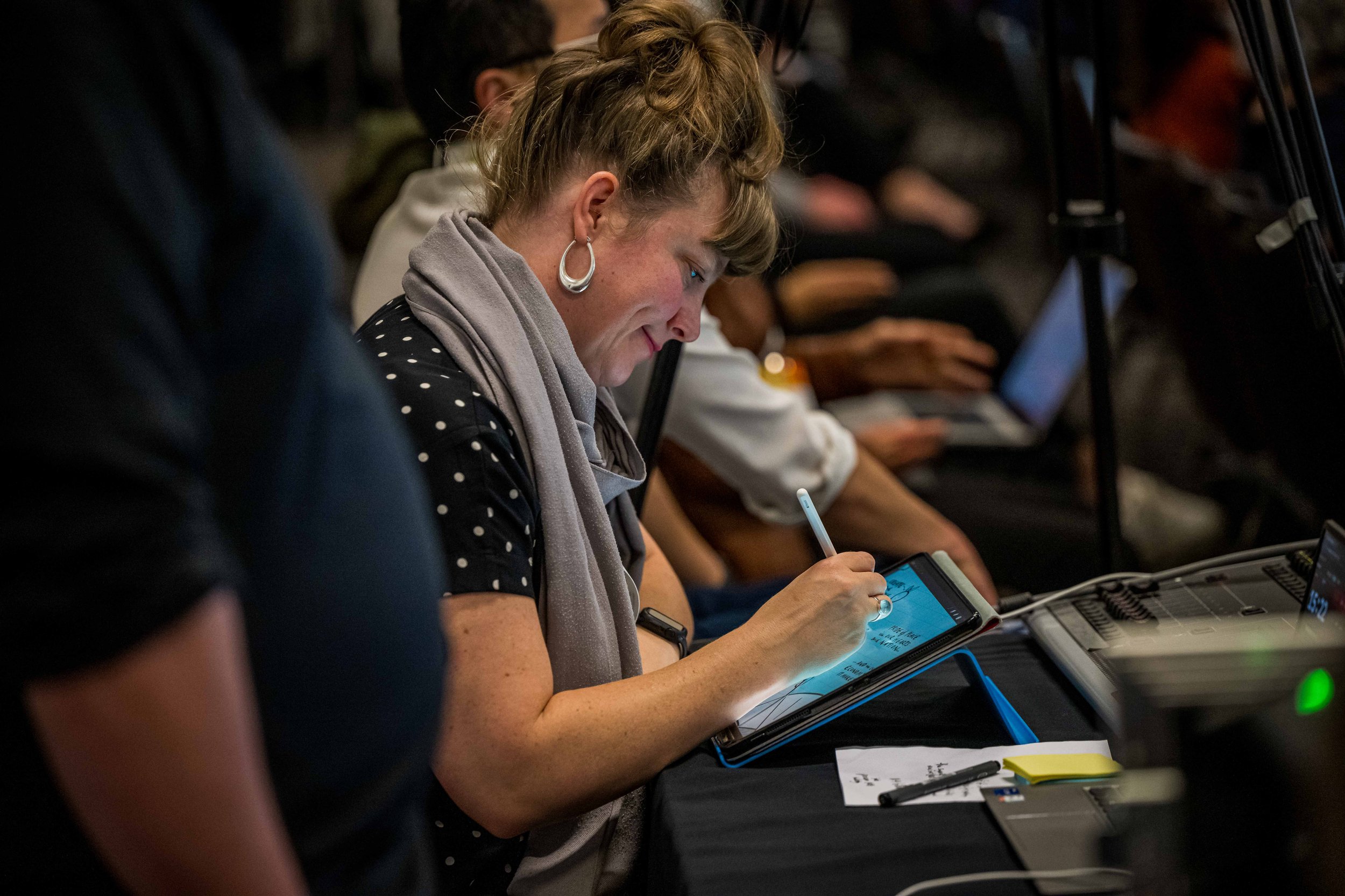 Sarah Scribing side view.jpg