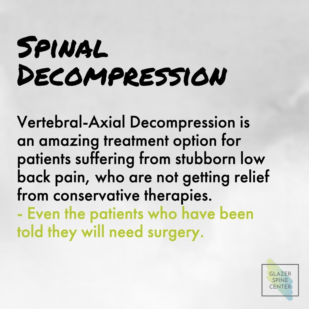 Low back pain affects millions of people every year. Come see what all the fuss is about 👀

#chiropractic #decompression #spinalhealth #spinalmanipulation #backpain #backpainrelief #back #backpaintreatment