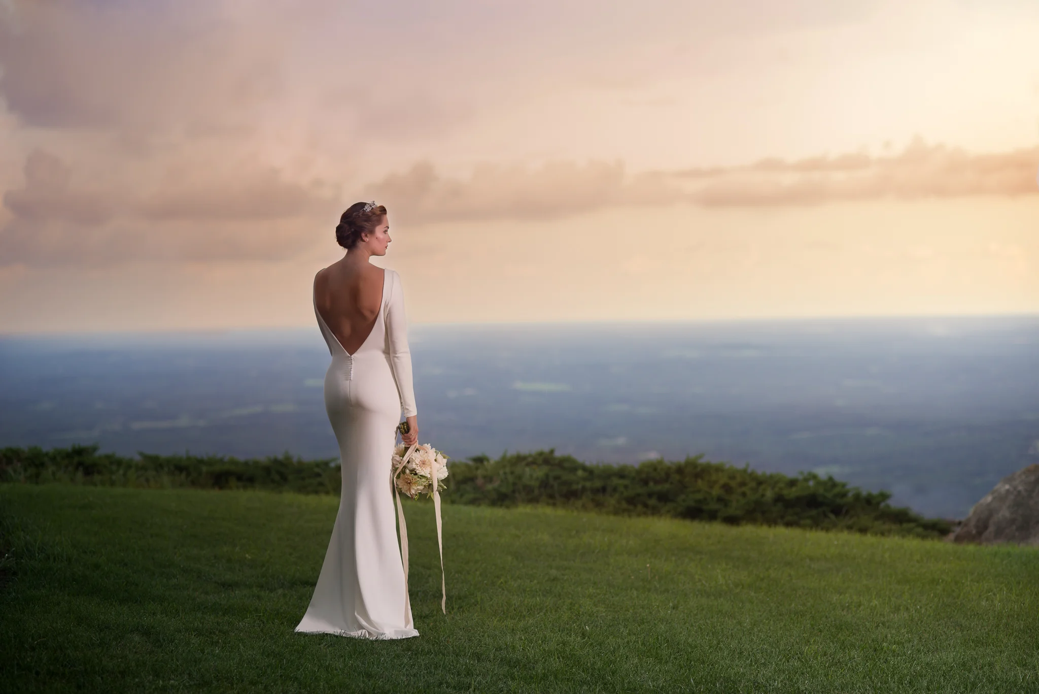 Cliffs at Glassy Chapel Ellie Navarro Wedding Photographer