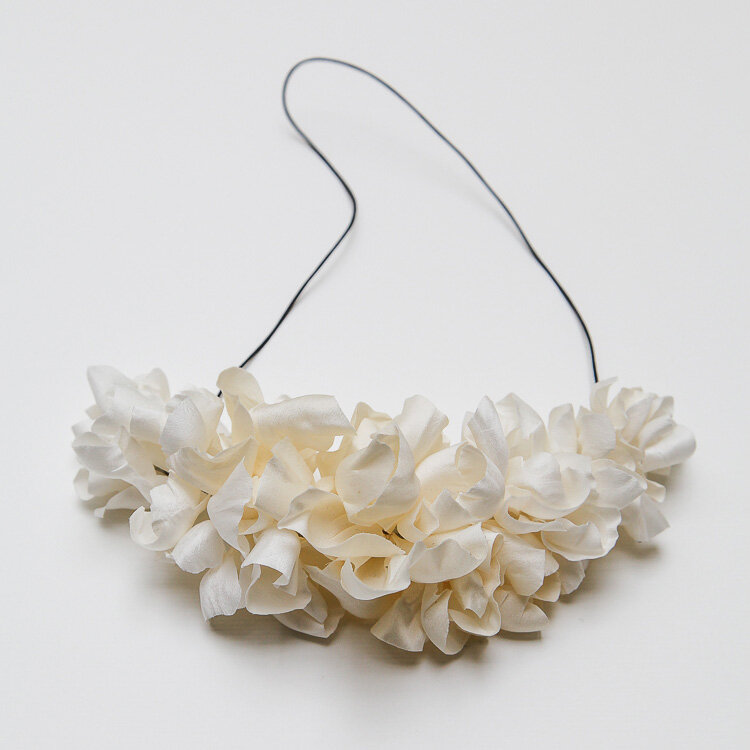    Blanc Sauvage     Textile floral accessories 