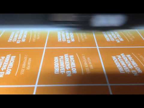 Roland Printer timelapse