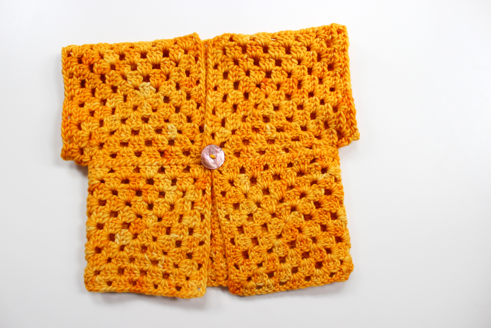 lemon squeezy cardigan | free crochet pattern