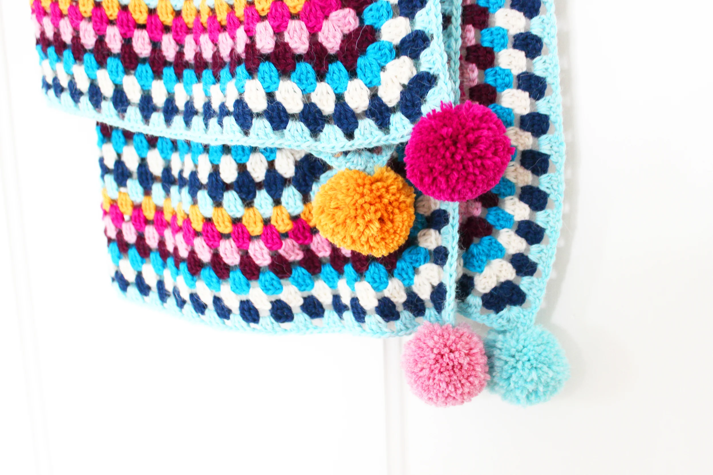 a quick and easy baby blanket