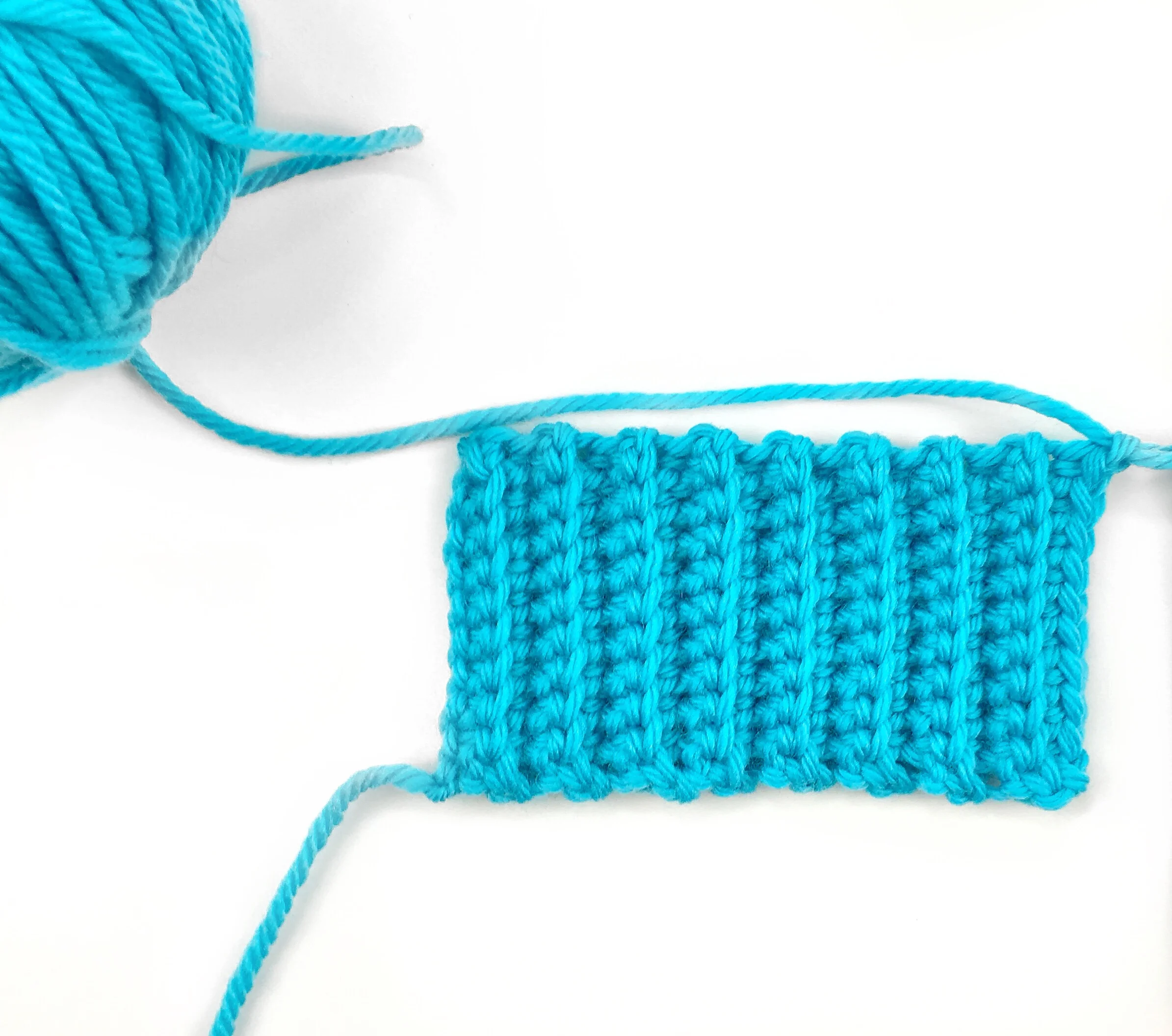 crochet ribbing