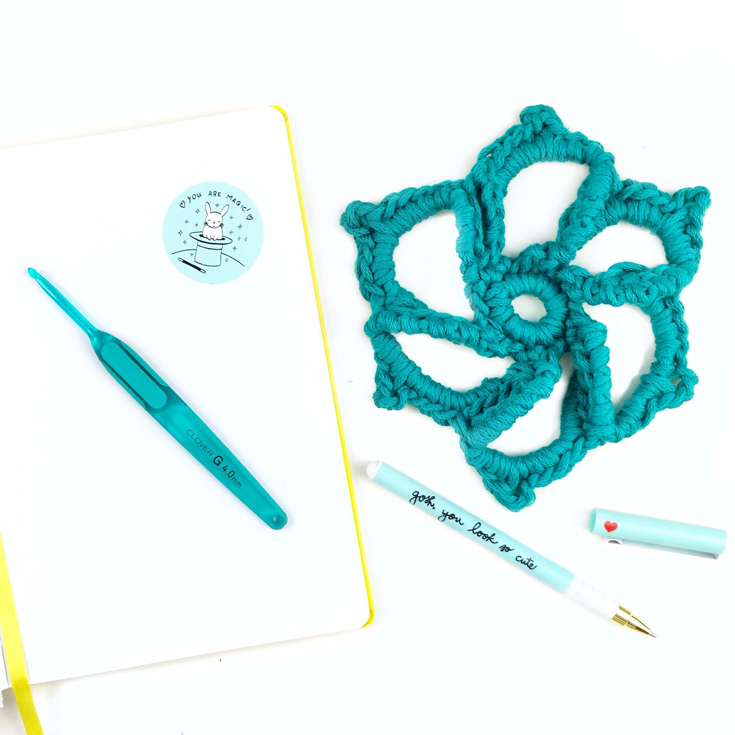 how to crochet a very tricky vintage star