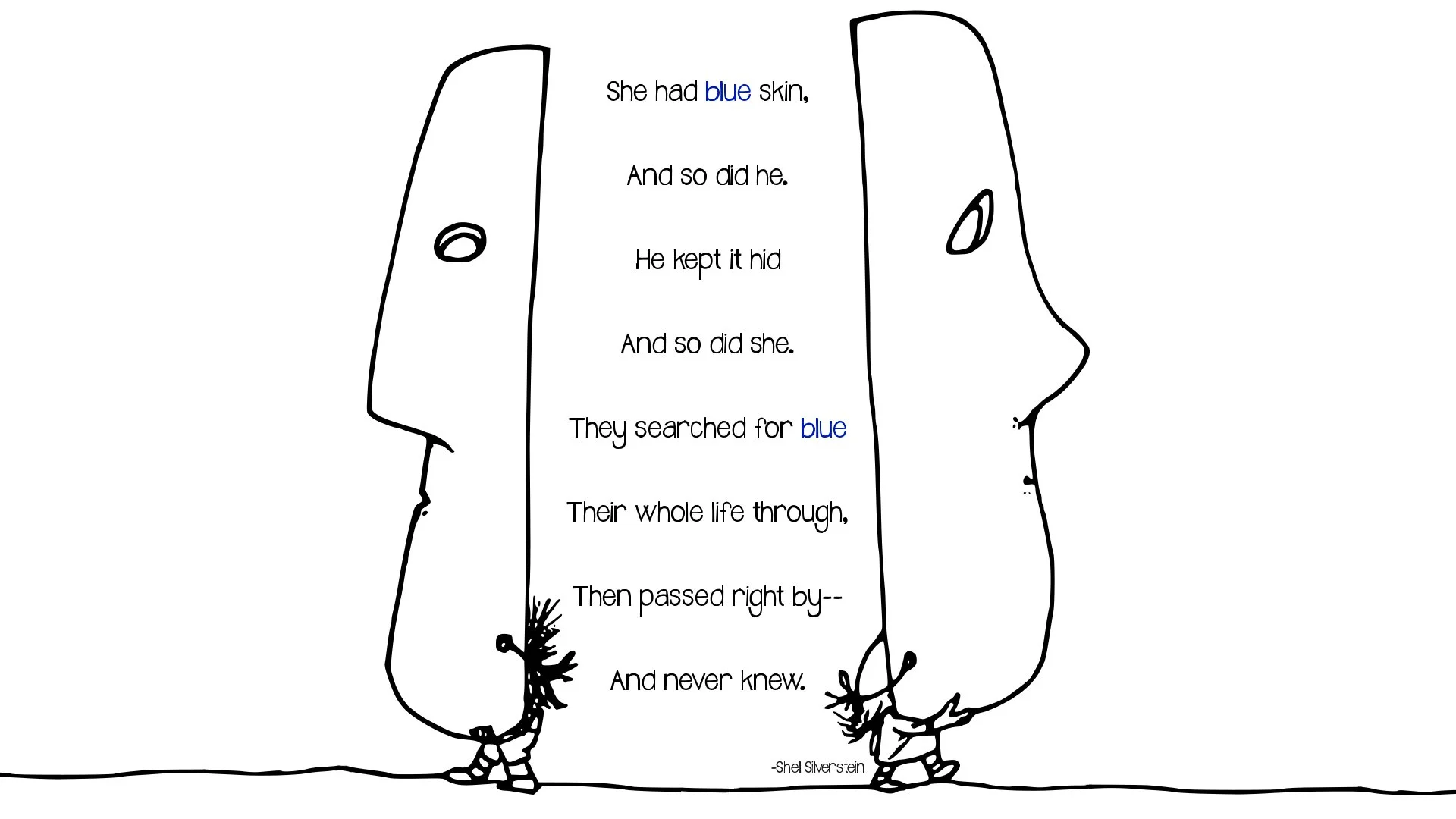 image and words copyright Shel Silverstein