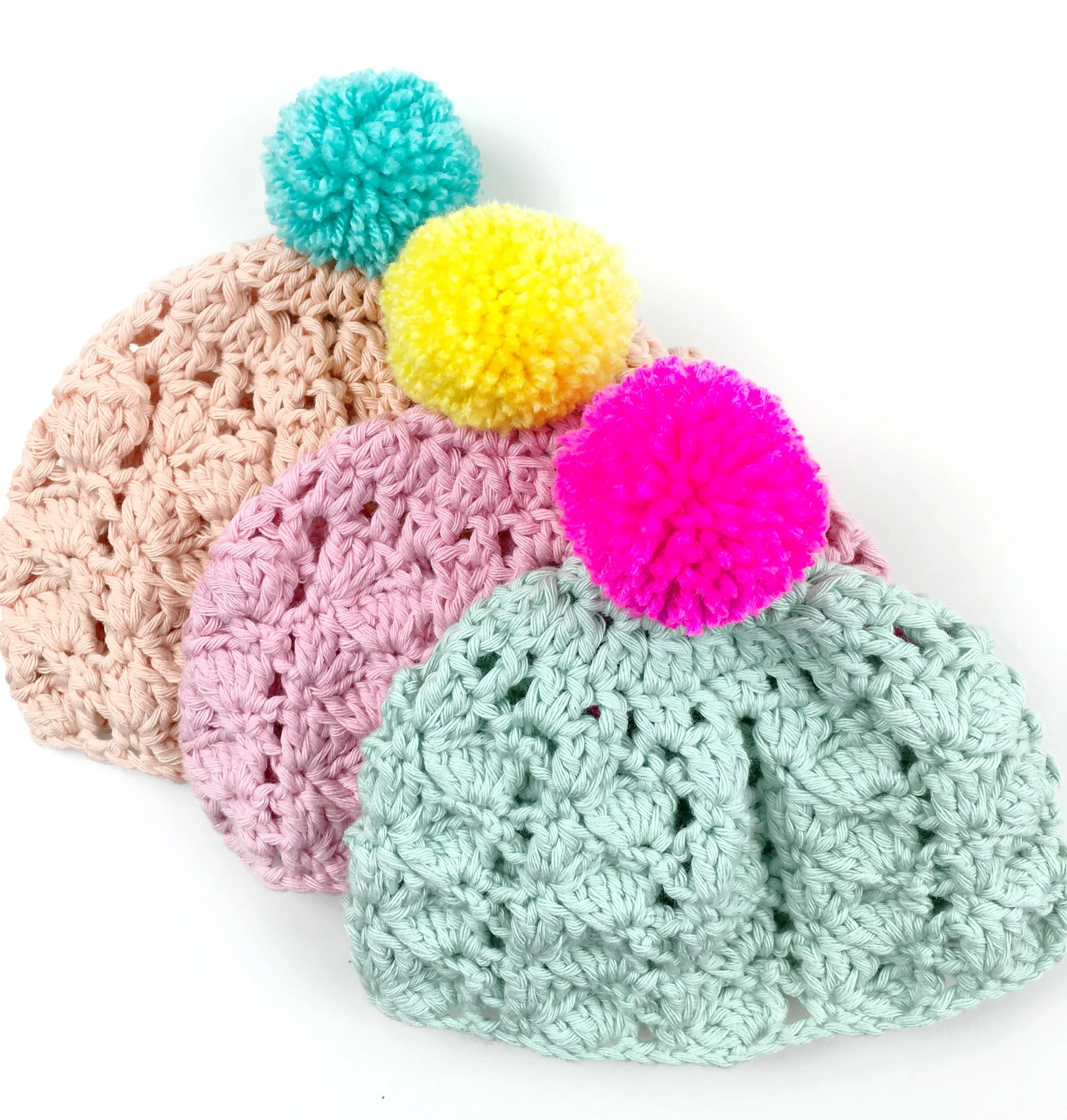 free pattern | cotton baby hat