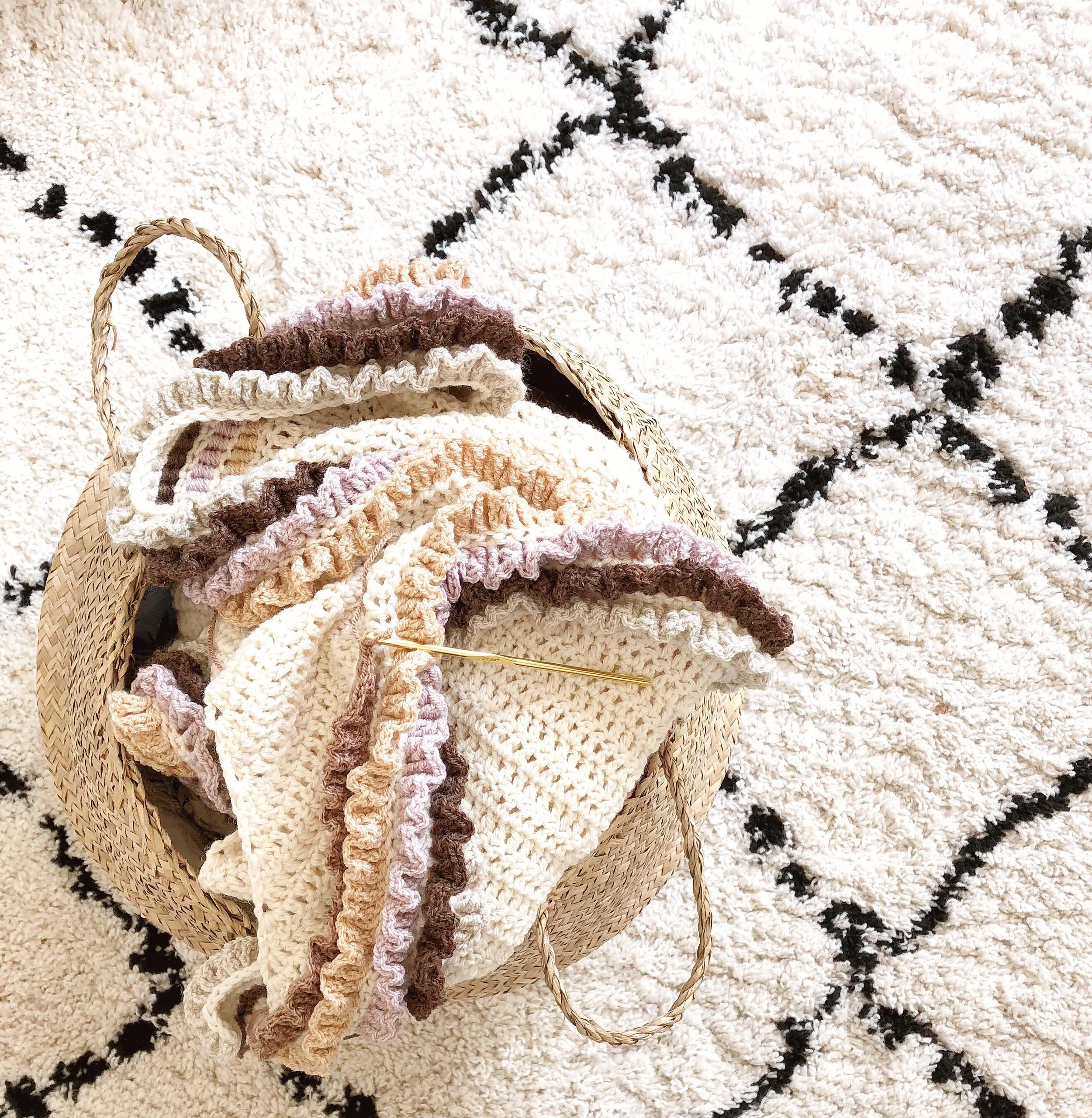 new pattern | ruffalo shawl