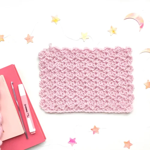 How To Crochet Hoosier Stitch Potter Bloom