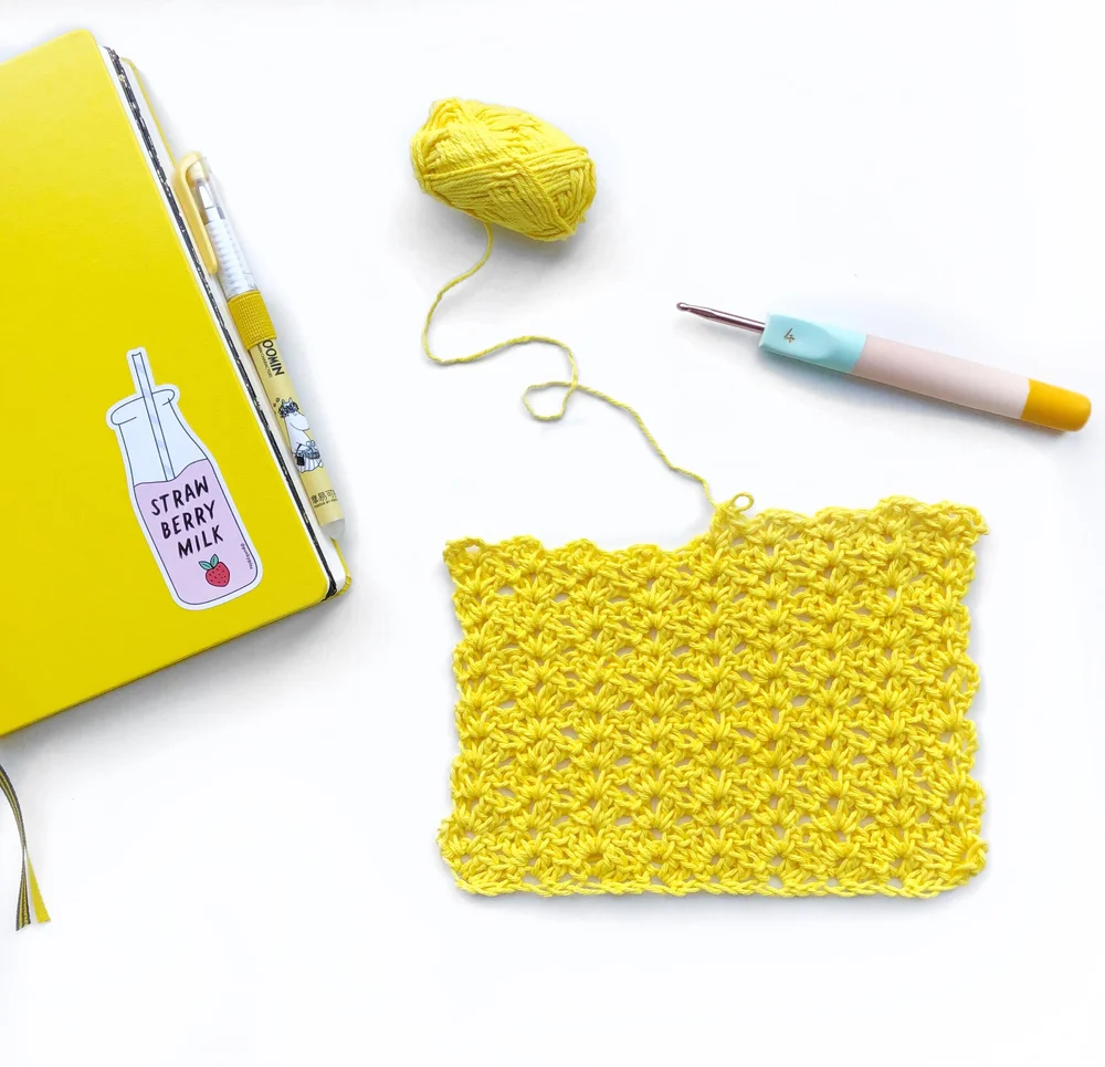 How To Crochet Hoosier Stitch Potter Bloom