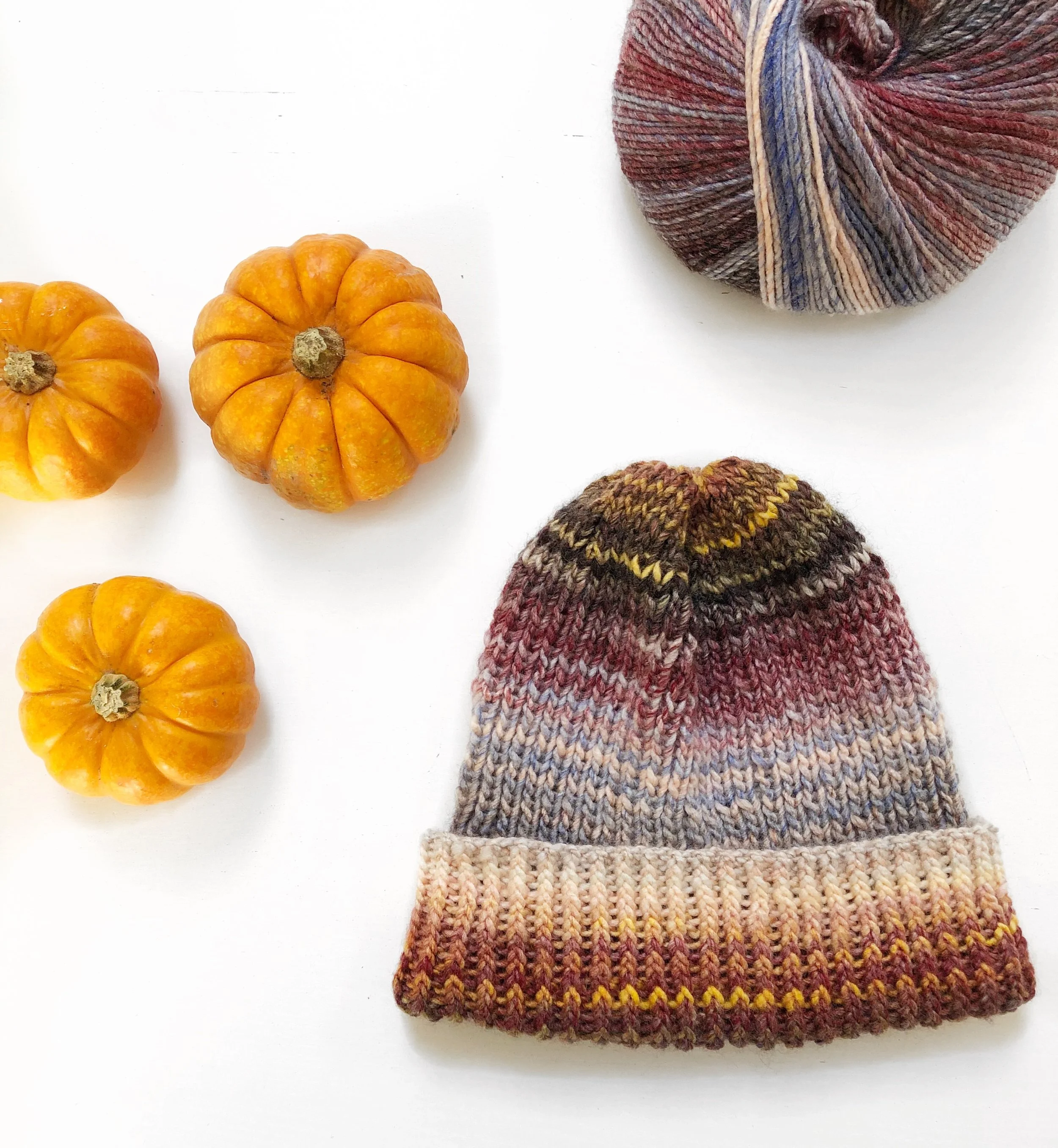 free pattern | rib and gather hat