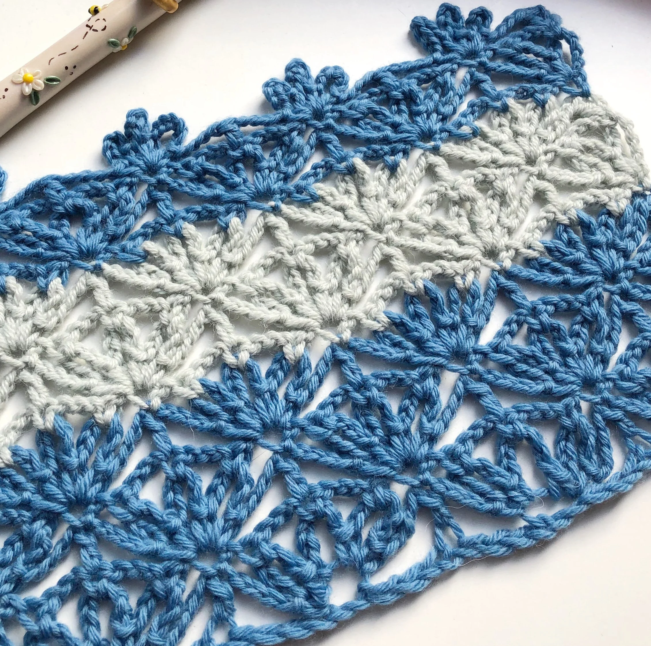 how to crochet | checkerboard stitch
