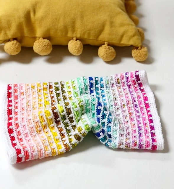 free crochet pattern | 24 days cowl